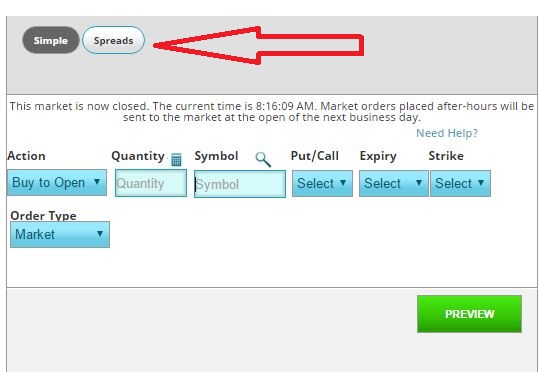 Spread Order